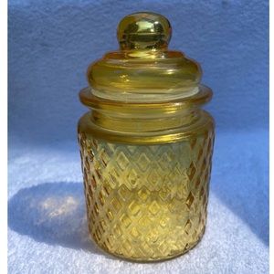 Vintage Glass Jar Small
